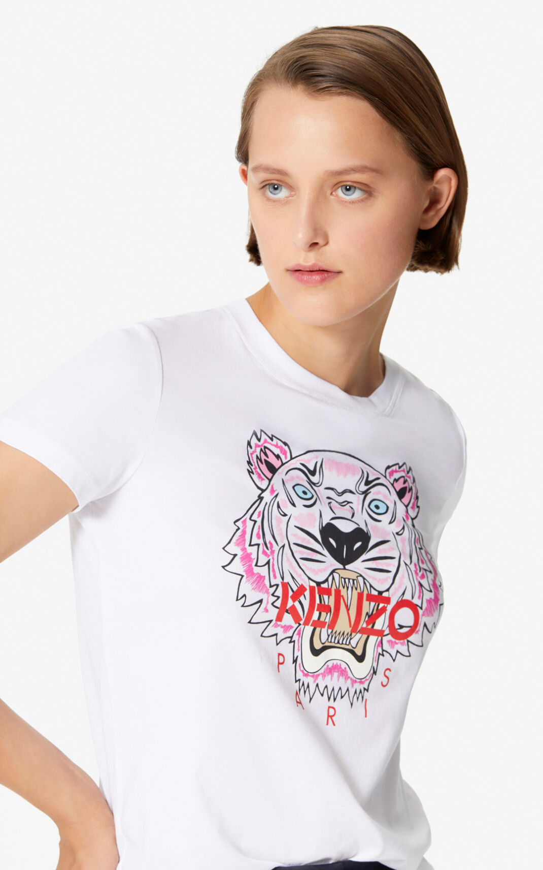 Kenzo Tiger T Shirt Dam | 62305-IMDS